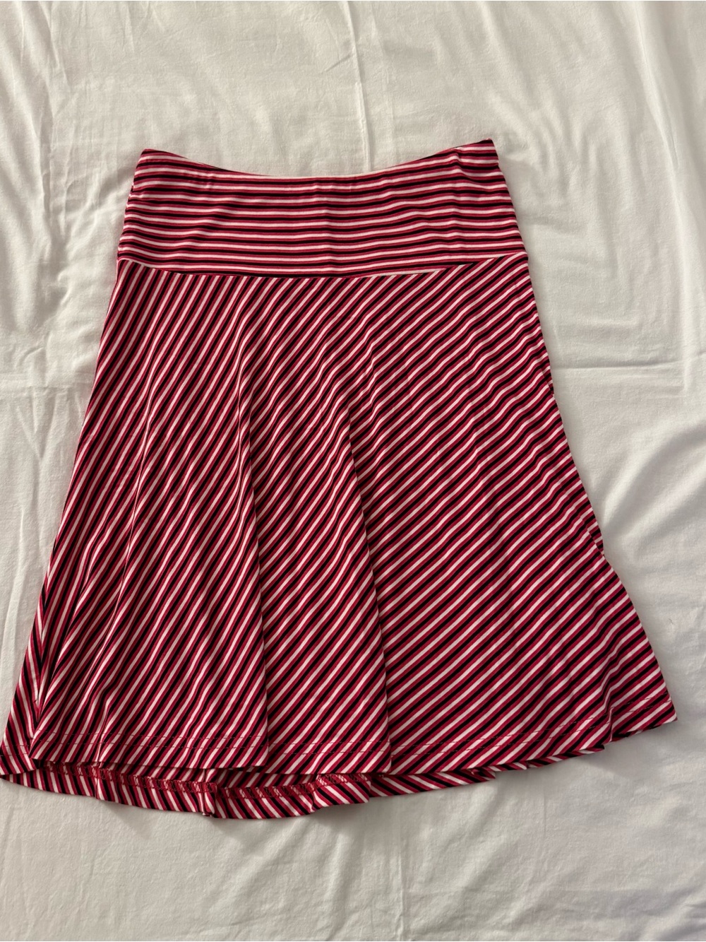 Y2K H&M striped flowy low rise skirt size 4
